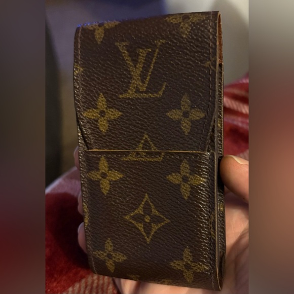 Authentic Louis Vuitton Monogram Etui Cigarette Case (Vape Taser Mace Etc)😂